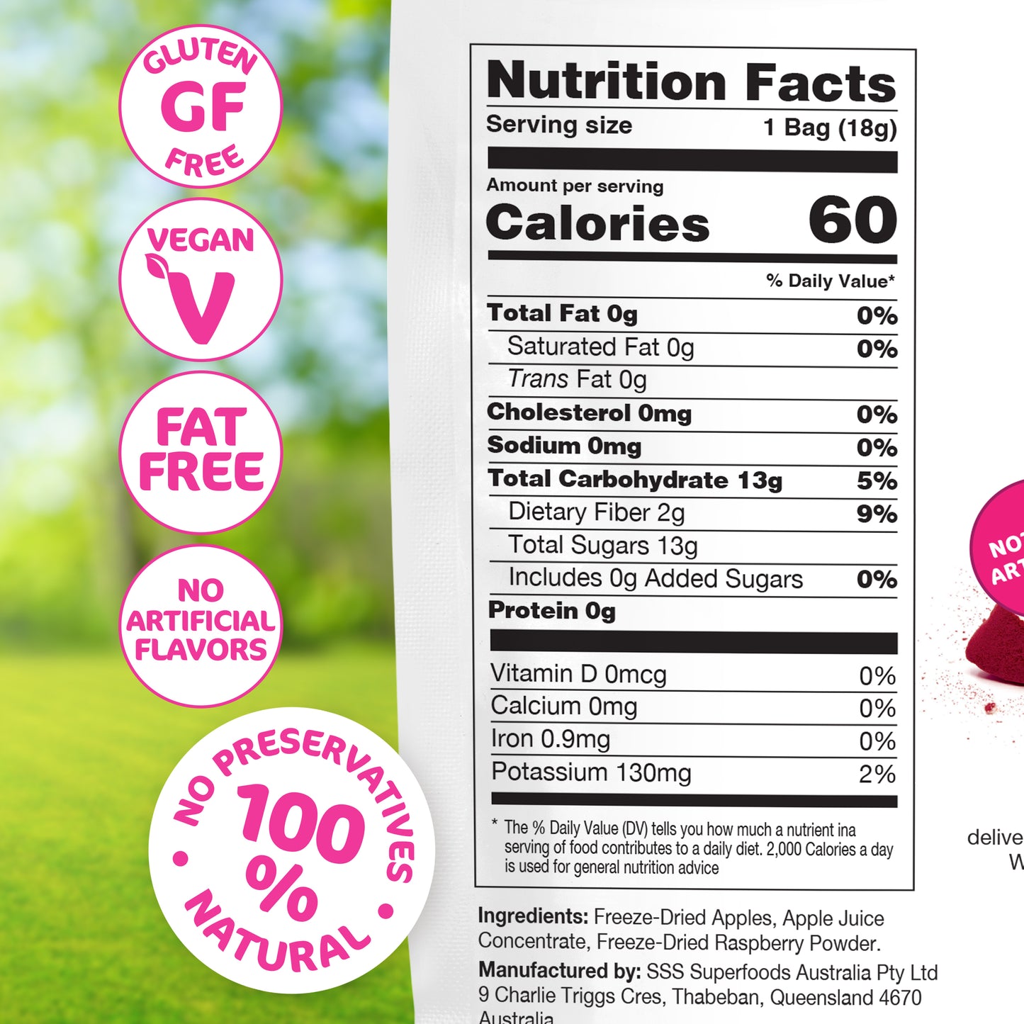 Apple & Raspberry Happles 10-Pack