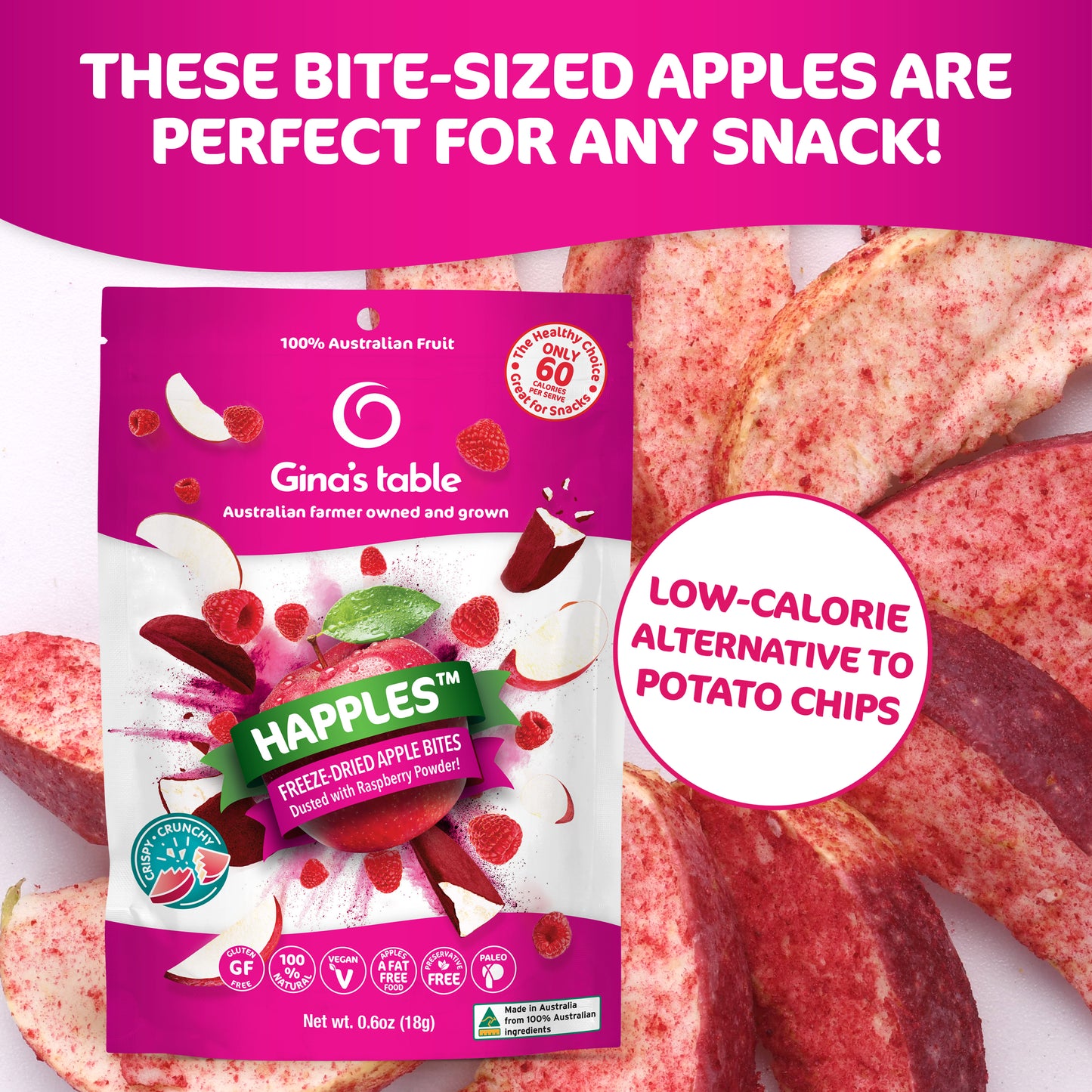 Apple & Raspberry Happles 10-Pack