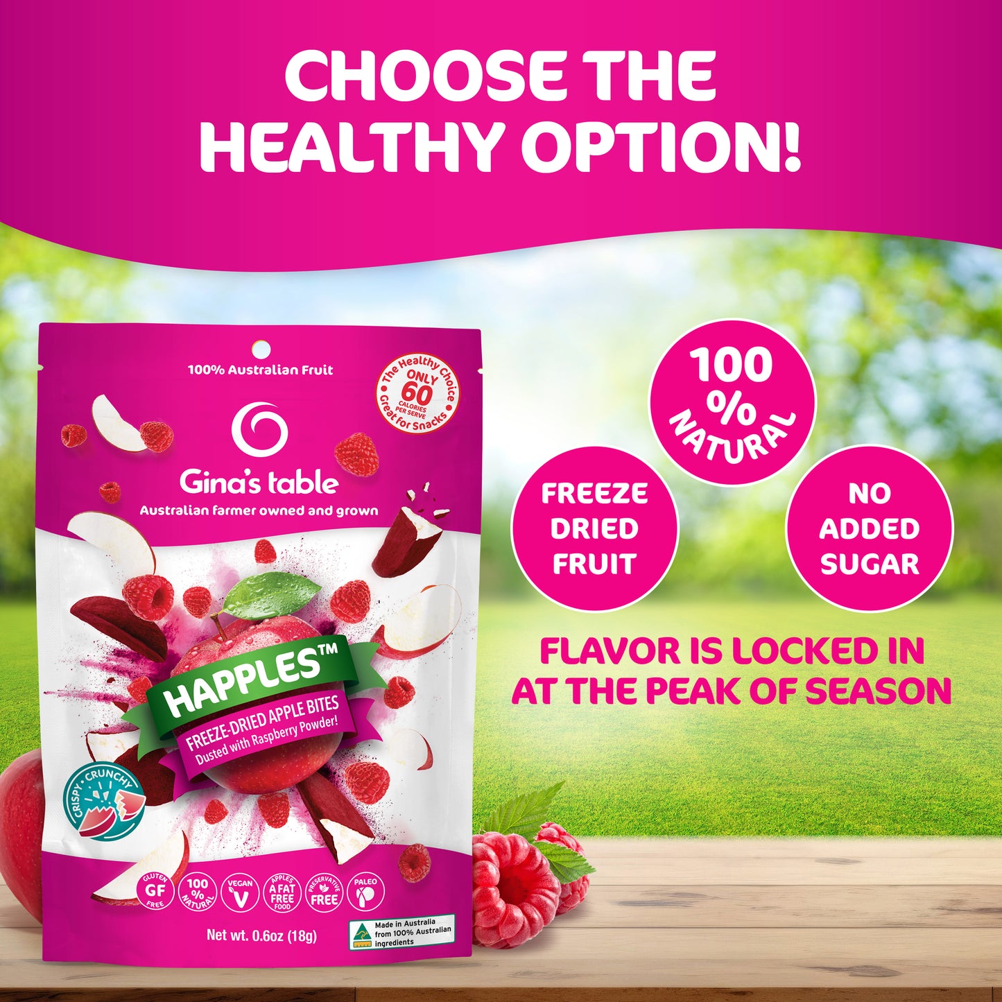 Apple & Raspberry Happles 10-Pack
