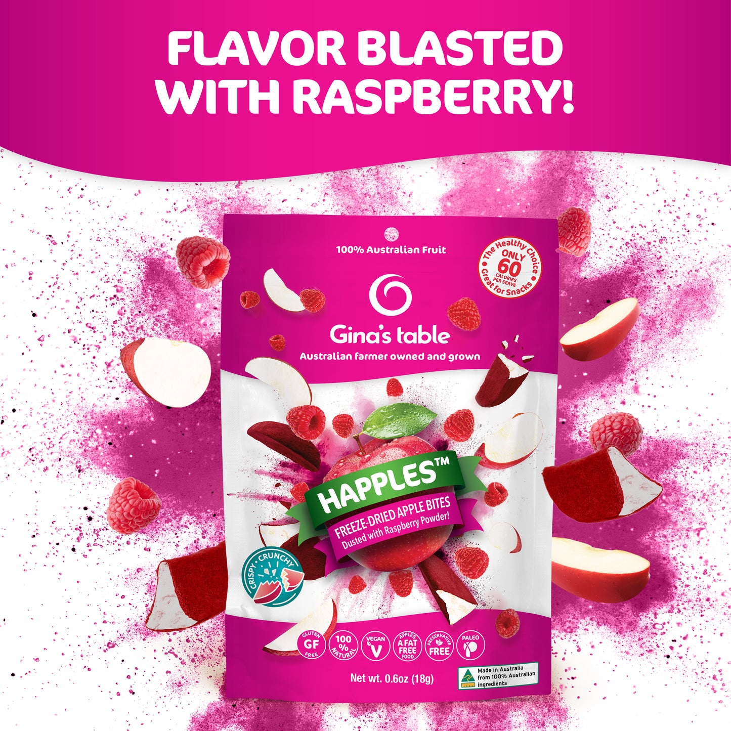 Apple & Raspberry Happles 10-Pack