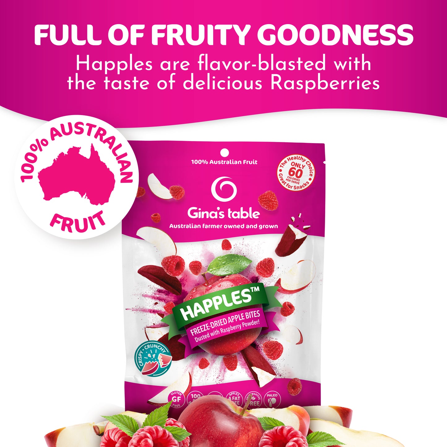 Apple & Raspberry Happles 10-Pack