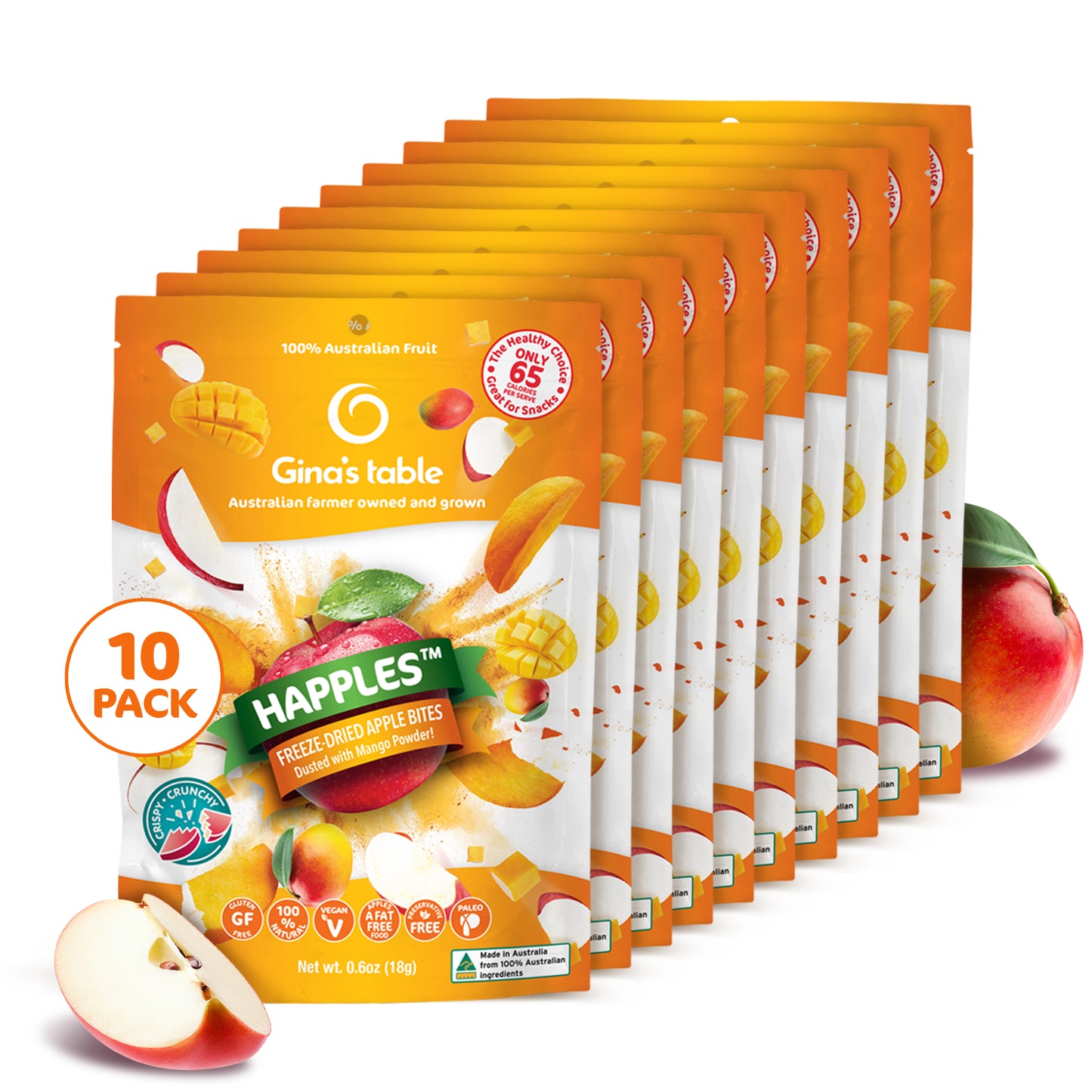 Apple & Mango Happles 10-Pack