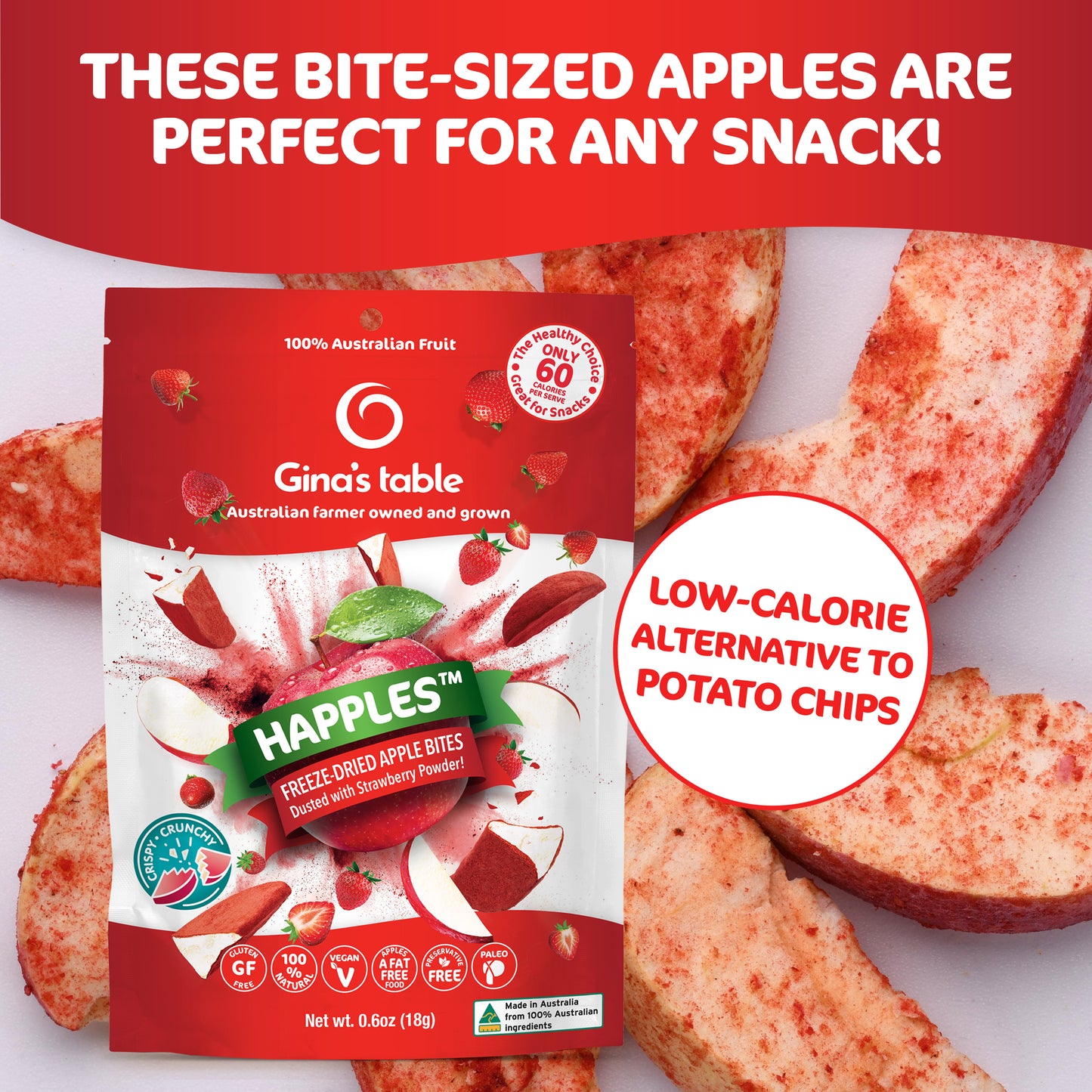 Apple & Strawberry Happles 10-Pack