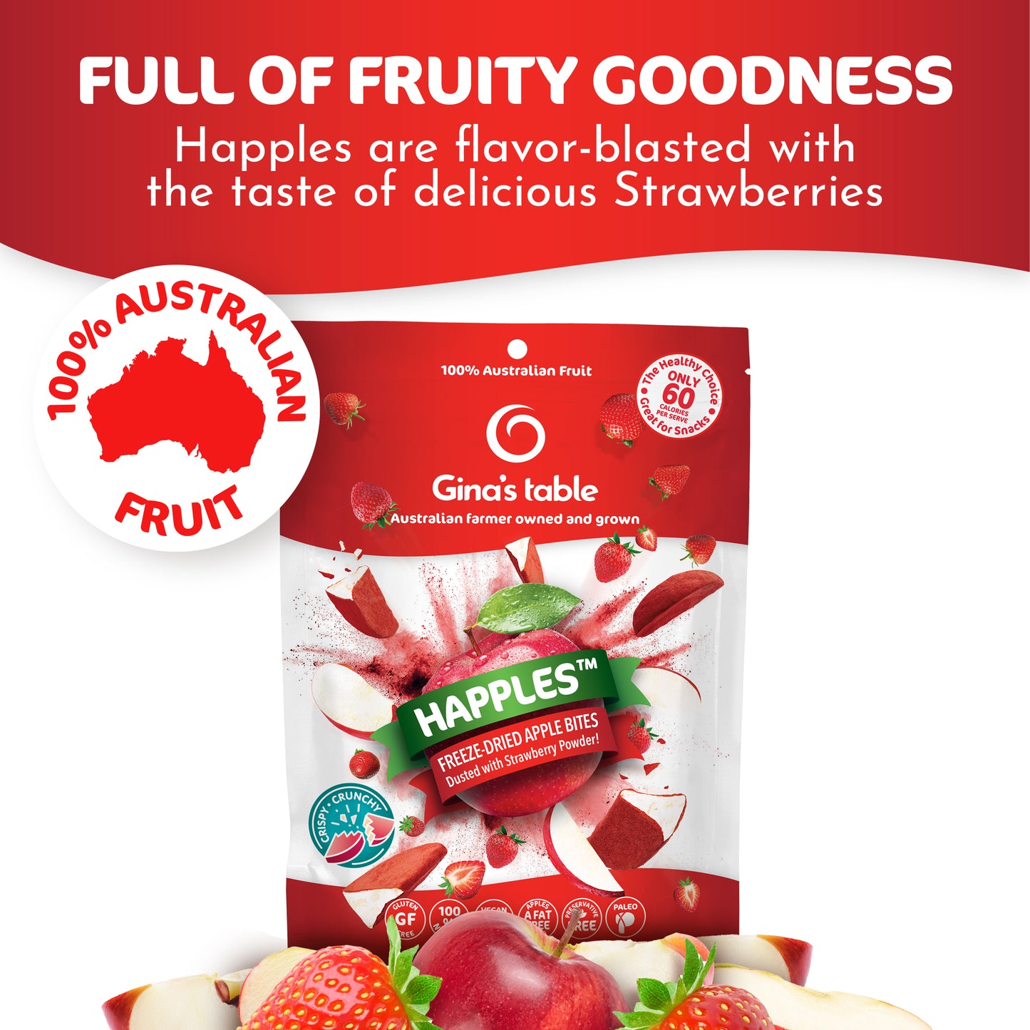 Apple & Strawberry Happles 10-Pack