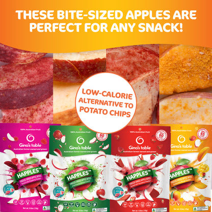 Happles - Freeze Dried Apples Variety Pack