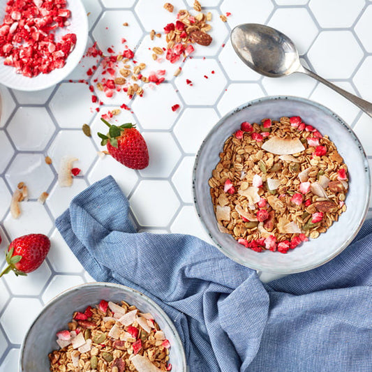 Freeze Dried Strawberry Crumble