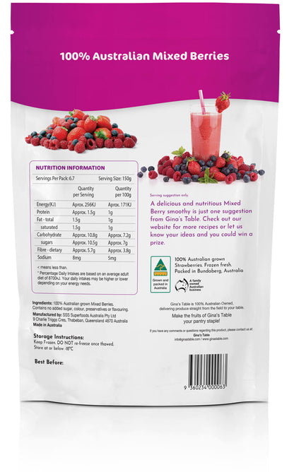 Frozen Mixed Berries