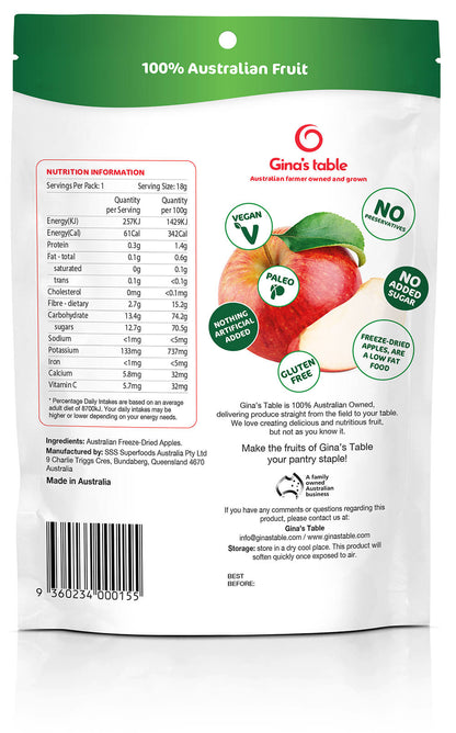 Freeze-Dried Apple Bites