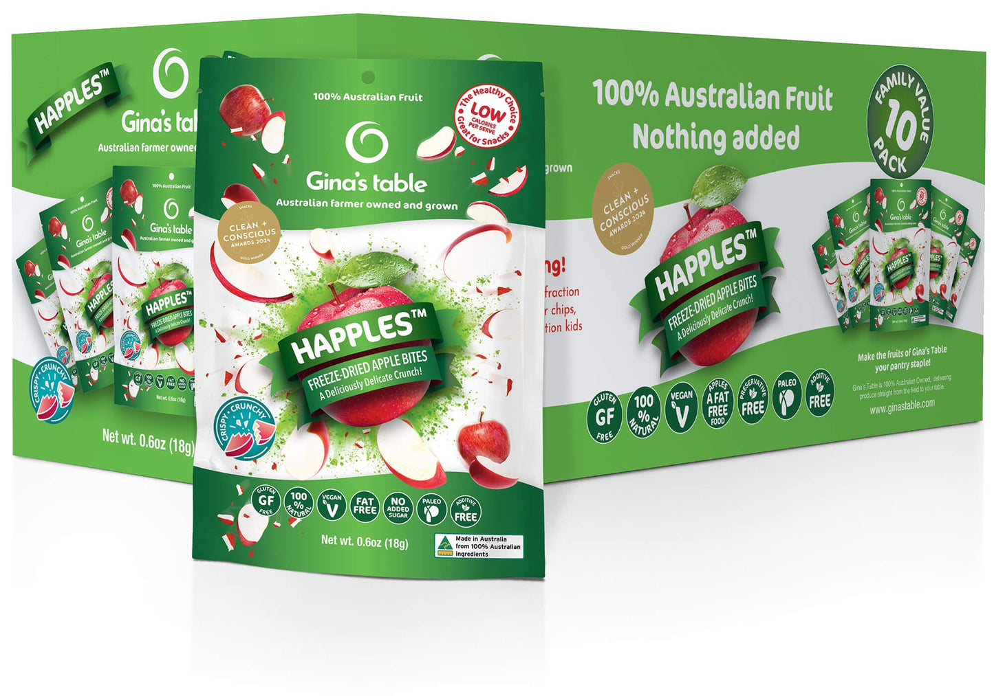 Freeze-Dried Apple Bites